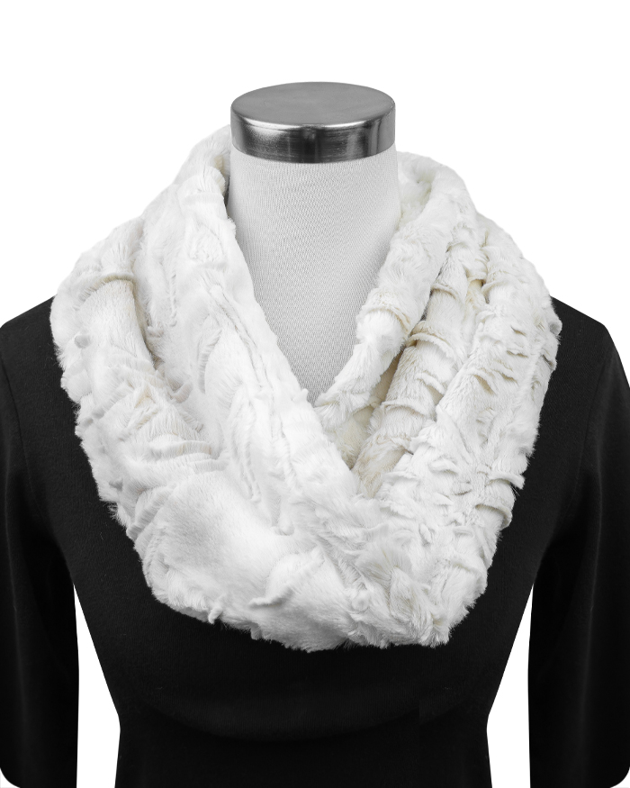 Infinity Scarf Cuddle&reg; Kit Sorbet Poppy Pearlized