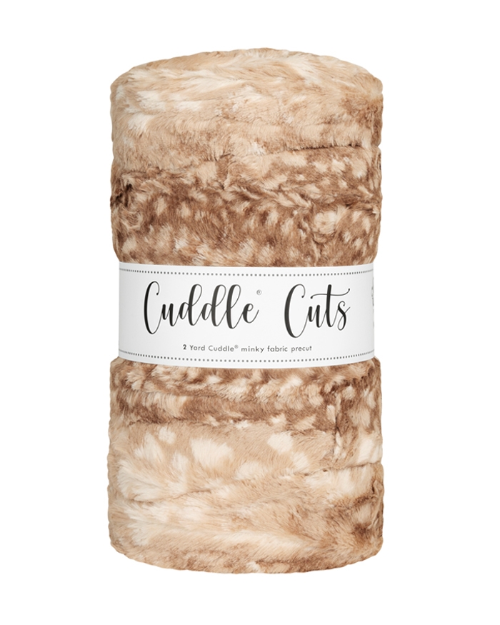 2 Yard Luxe Cuddle® Cut Fawn Cappuccino