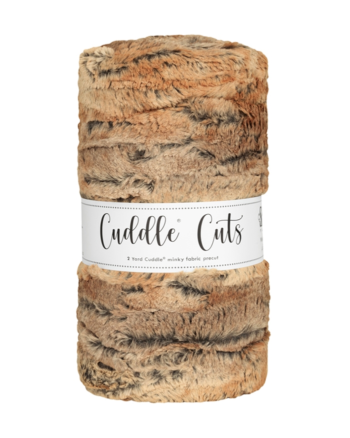 2 Yard Luxe Cuddle® CutRed Fox Amber