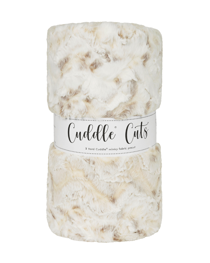 Luxe Cuddle® Silver Fox Minky Plush Fabric (2 yard cut) by Shannon