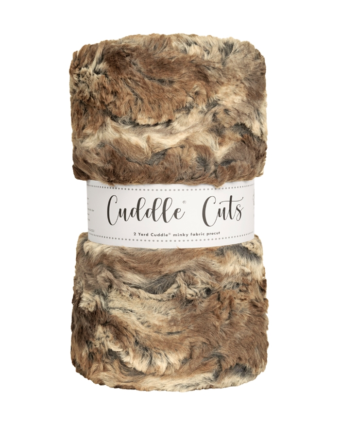 2 Yard Luxe Cuddle® CutWild Rabbit Driftwood
