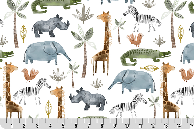 Animal Safari Digital Cuddle&reg; Multi