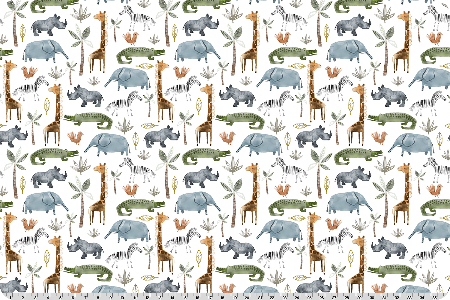 Animal Safari Digital Cuddle&reg; Multi