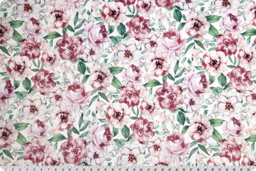 Country Floral Digital Cuddle® Rosewater