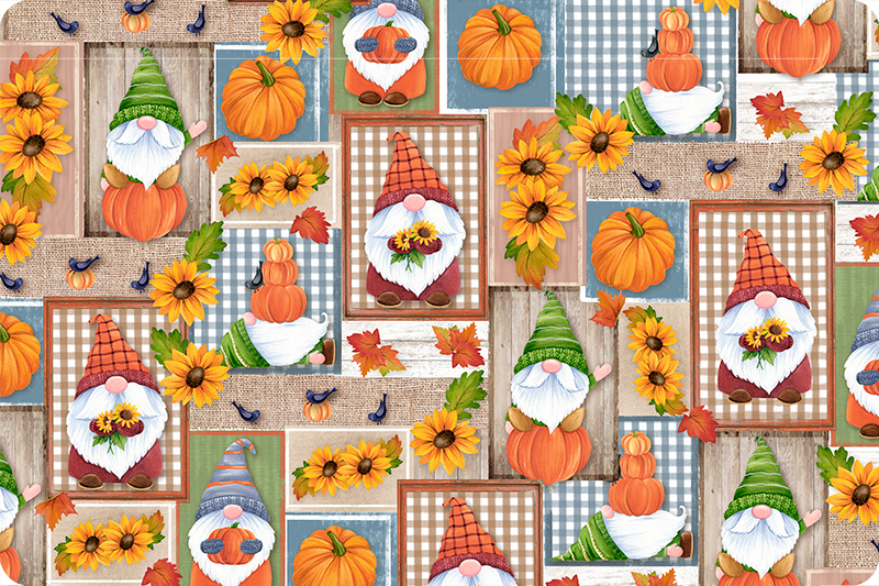 Gnome For Fall Digital Cuddle&reg; Multi