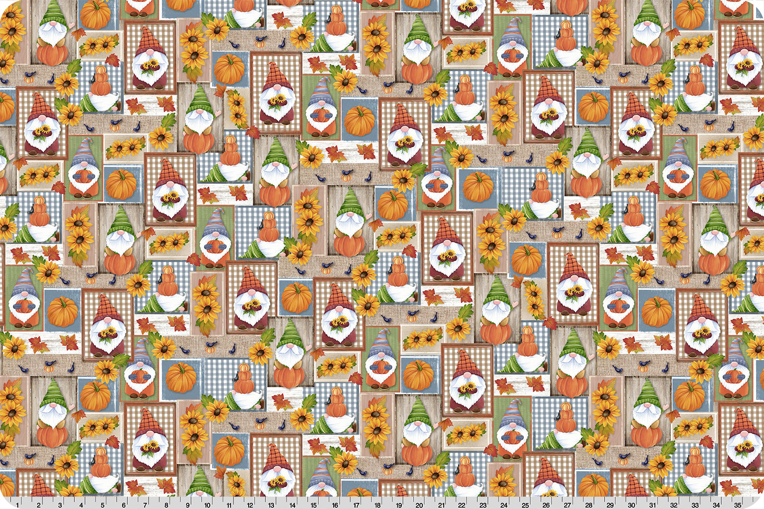 Gnome For Fall Digital Cuddle&reg; Multi