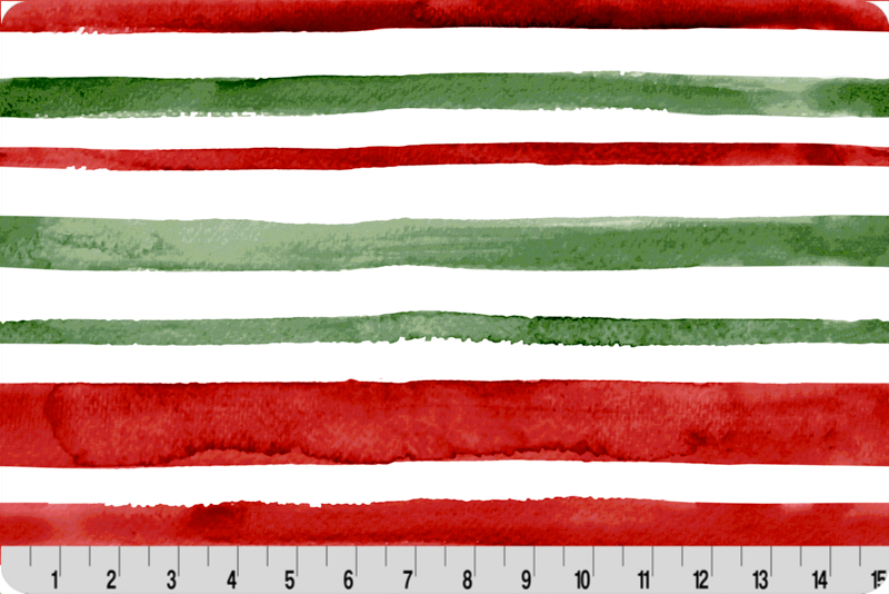 Stripe Digital Cuddle® Red/Green
