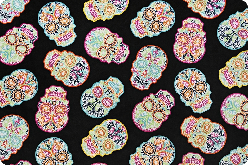Sugar Skulls Digital Cuddle® Black