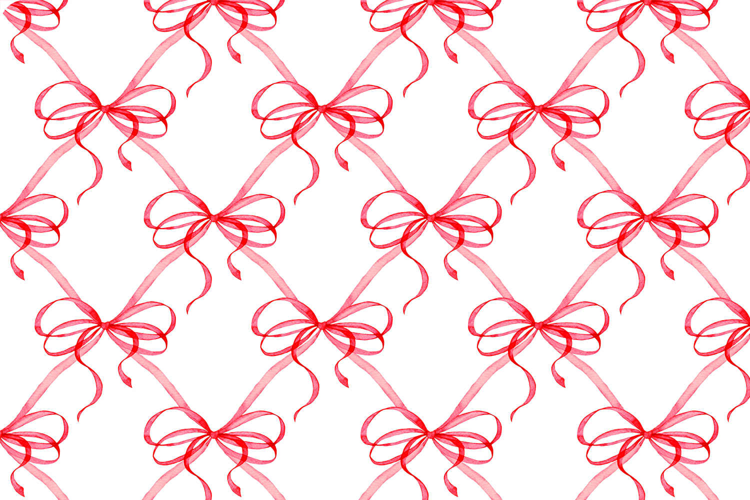 Tied with a Bow Digital Cuddle&reg; Snow/Cardinal