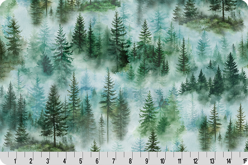 Hoffman Pine Trees Digital Cuddle&reg; Forest