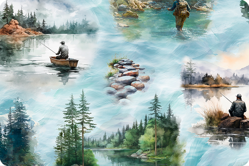 Hoffman Rise And Cast Digital Cuddle&reg; Lake