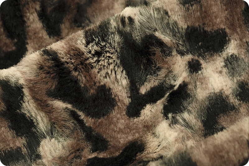 Luxe Cuddle® Bobcat Taupe/Black