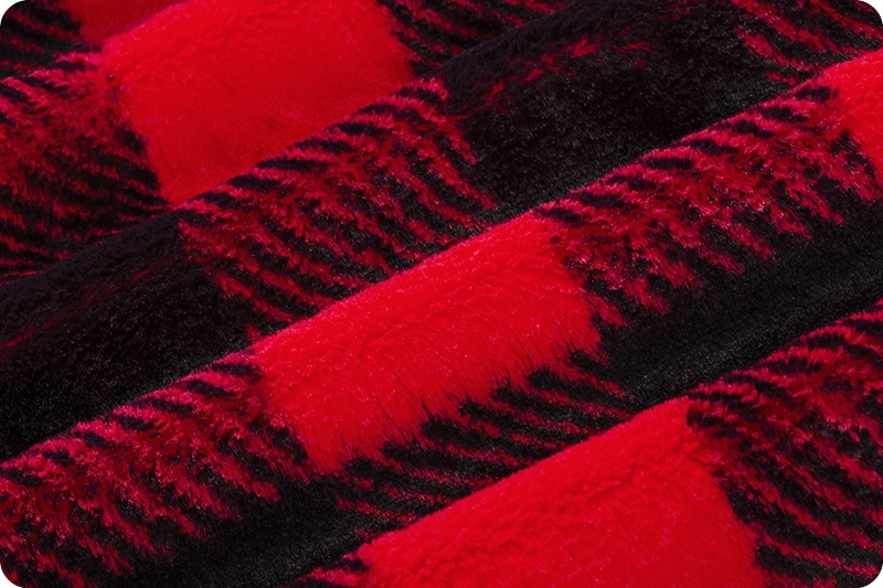 Luxe Cuddle® Buffalo Check Scarlet/Black