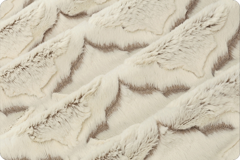 Luxe Cuddle® Frosted Lattice Simply Taupe/Natural