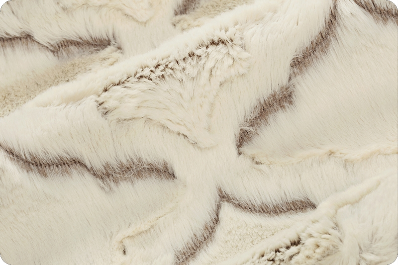 Luxe Cuddle® Frosted Lattice Simply Taupe/Natural