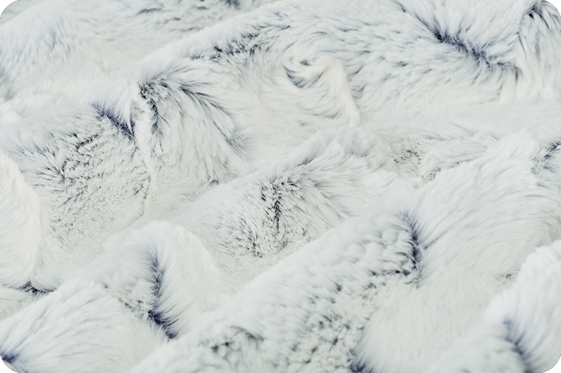 Luxe Cuddle® Frosted Hide Navy