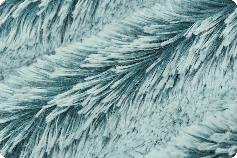 Luxe Cuddle® Frosted Shaggy Mallard/Aqua