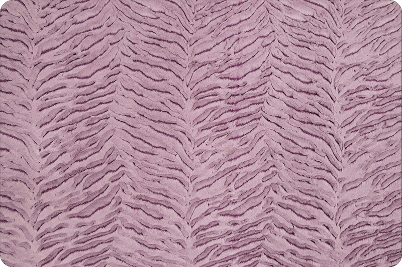 Luxe Cuddle® Frosted Zebra Misty Mauve