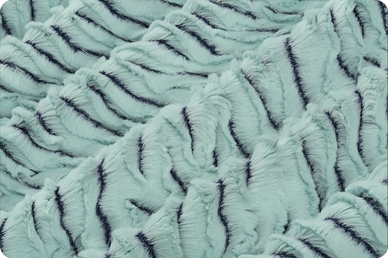 Luxe Cuddle® Frosted Zebra Saltwater