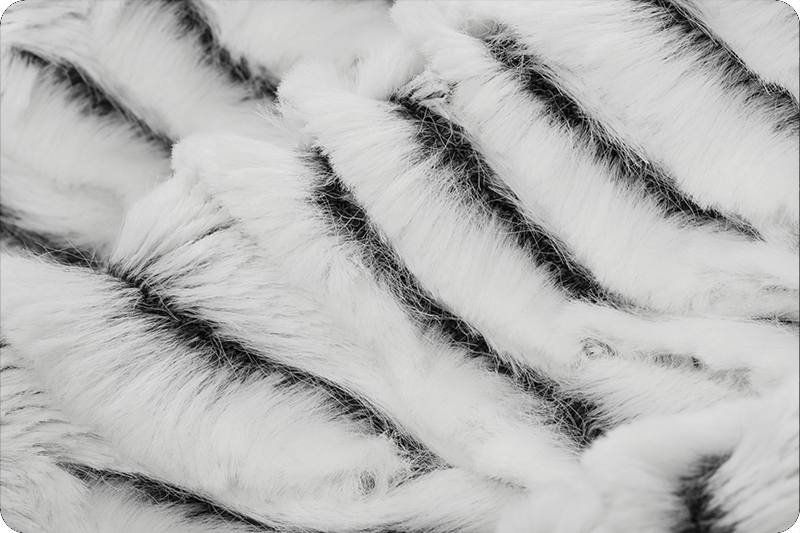 Luxe Cuddle® Frosted Zebra Snow/Black
