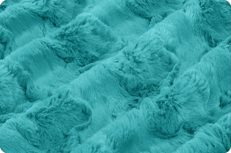 Shannon Mallard Minky Fabric Luxe Cuddle Glacier