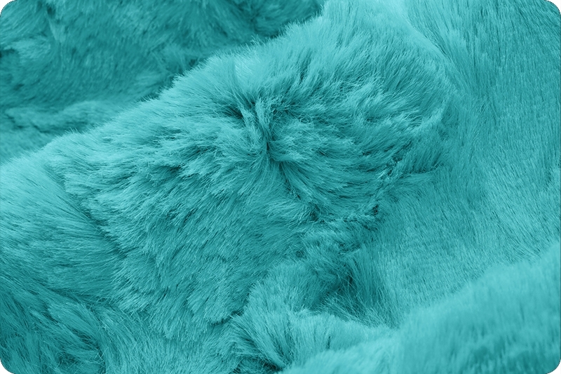 Minky Fabric - Dark Turquoise 300 g