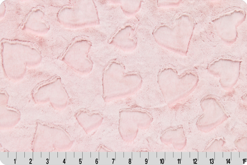 Luxe Cuddle® Heather Hearts Rosewater
