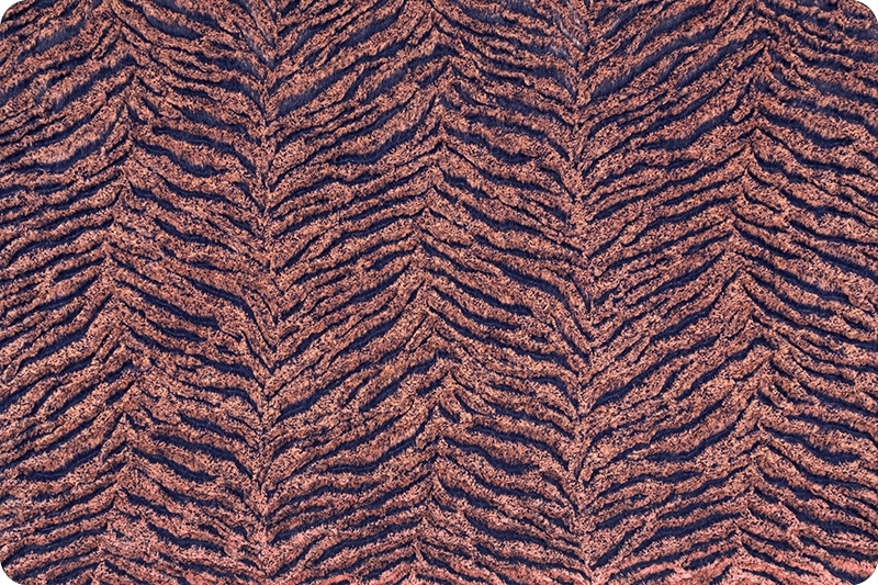 Luxe Cuddle® Heather Zebra Sun Kissed/Navy
