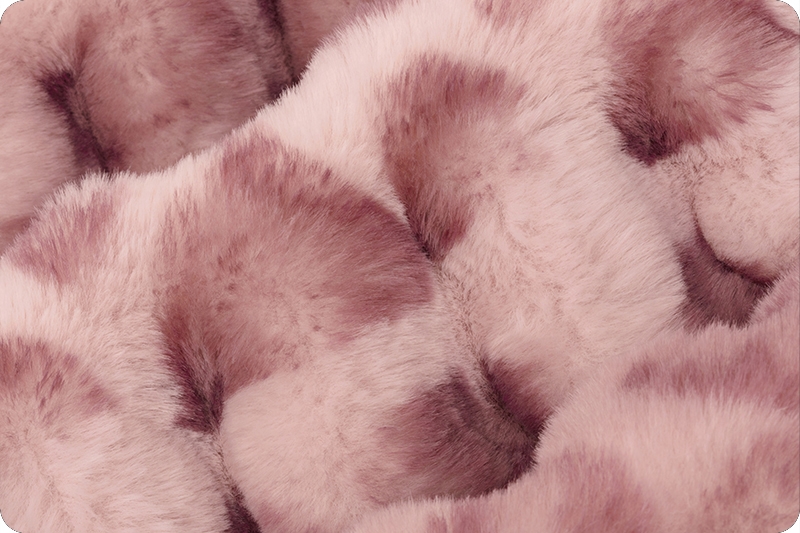 Luxe Cuddle® Milan Clouded Leopard Rosewater