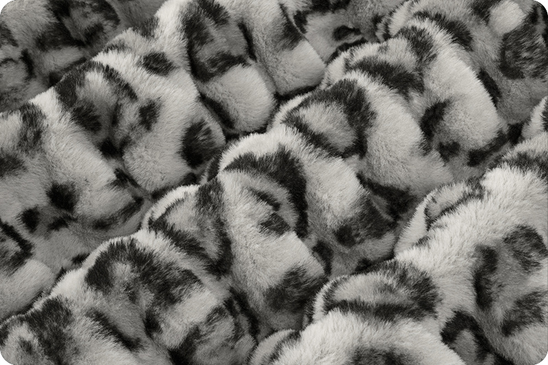 Luxe Cuddle® Milan Clouded Leopard Silver