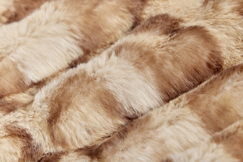 Luxe Cuddle® Milan Clouded Leopard French Oak