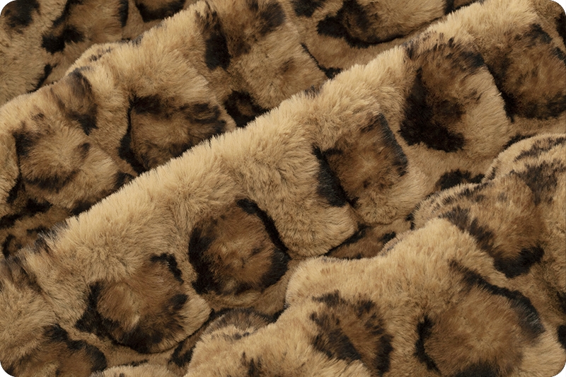 Luxe Cuddle® Milan Clouded Leopard Hazelnut