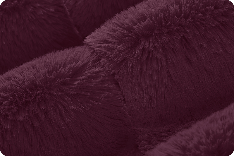 Luxe Cuddle®Mink Plumwine