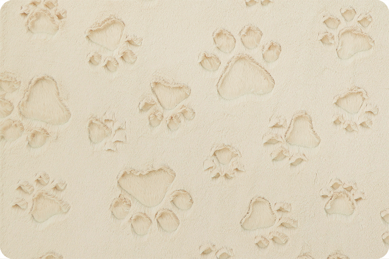 Luxe Cuddle&reg; Paws Beige