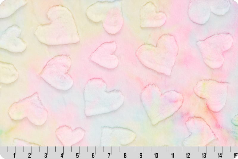 Luxe Cuddle® Sorbet Hearts Pastel