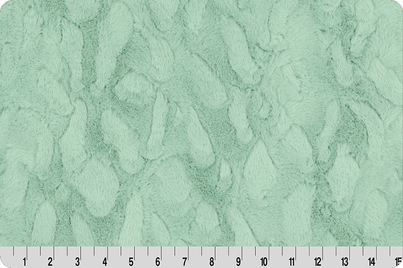 Fabric Luxe Cuddle Marble Saltwater From Shannon Fabrics – SoKe