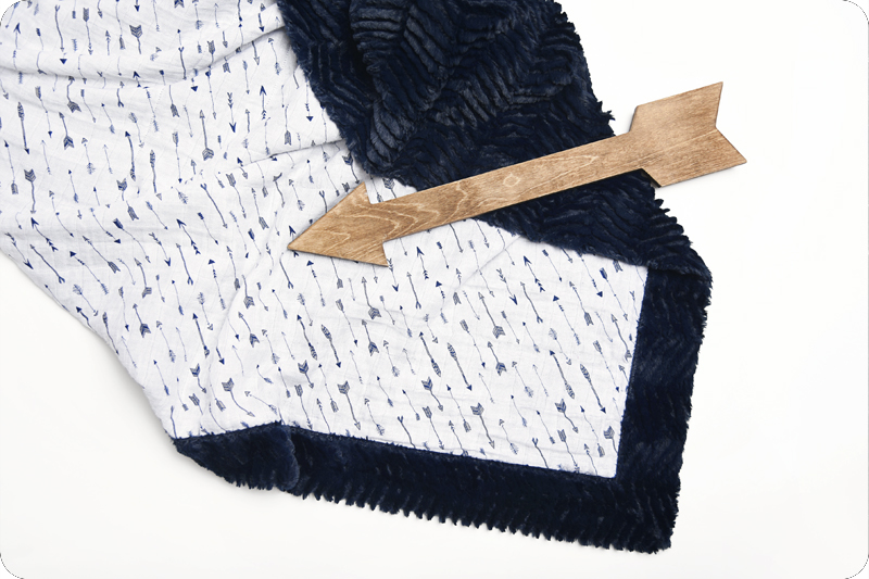 Luxe Cuddle® Ziggy Navy