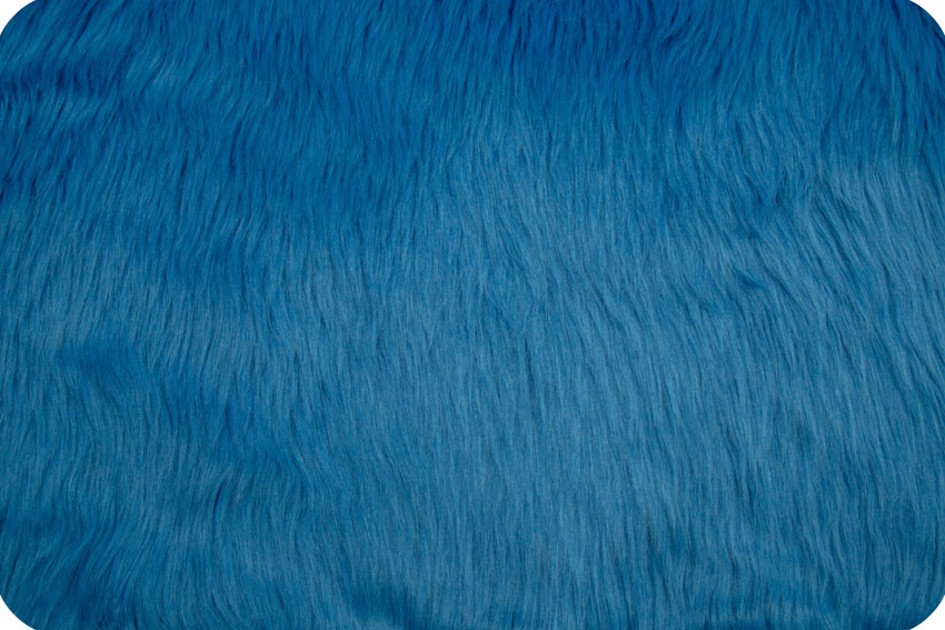 Luxury Shag Fur Cobalt