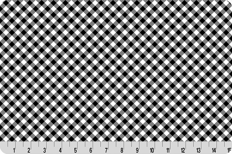 Barely Basics Gingham Quilting Cuddle® Black