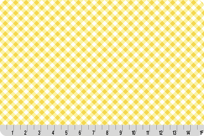 Barely Basics Gingham Quilting Cuddle® Sunshine