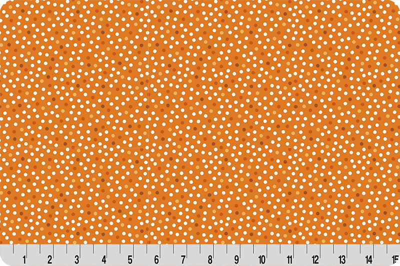 Barely Basics Lots a Dots Quilting Cuddle® Orange