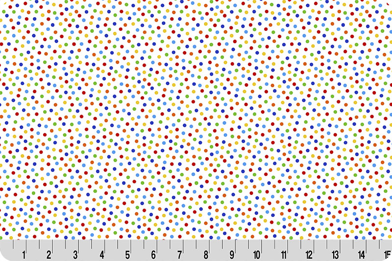 Barely Basics Lots a Dots Quilting Cuddle® Rainbow