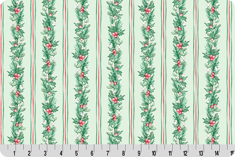 Christmas Keepsake Holly Trail Quilting Cuddle&reg; Juniper