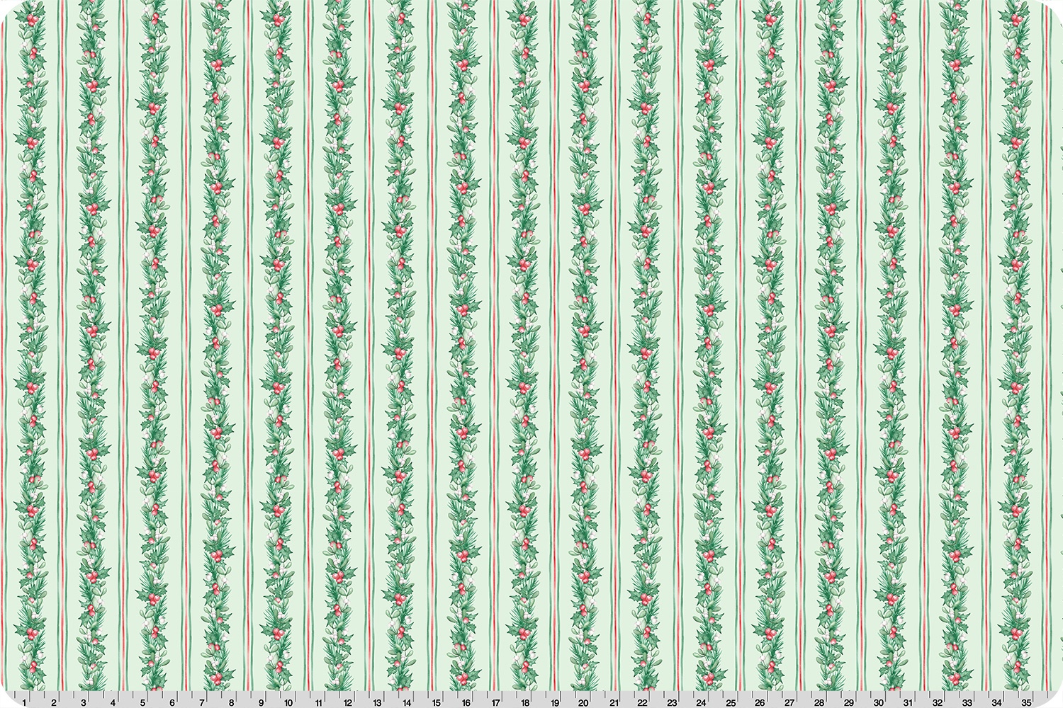 Christmas Keepsake Holly Trail Quilting Cuddle&reg; Juniper