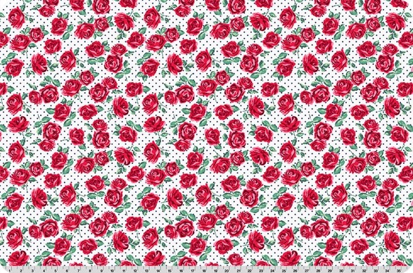 Cottage Rose Lane Briar Quilting Cuddle® Snow