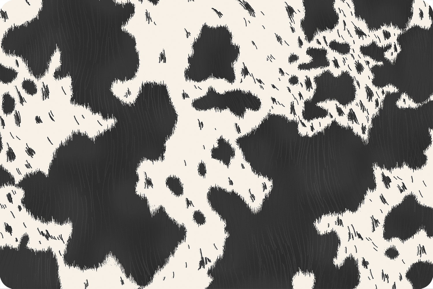 Echoes of the Range Longhorn Quilting Cuddle&reg; Black