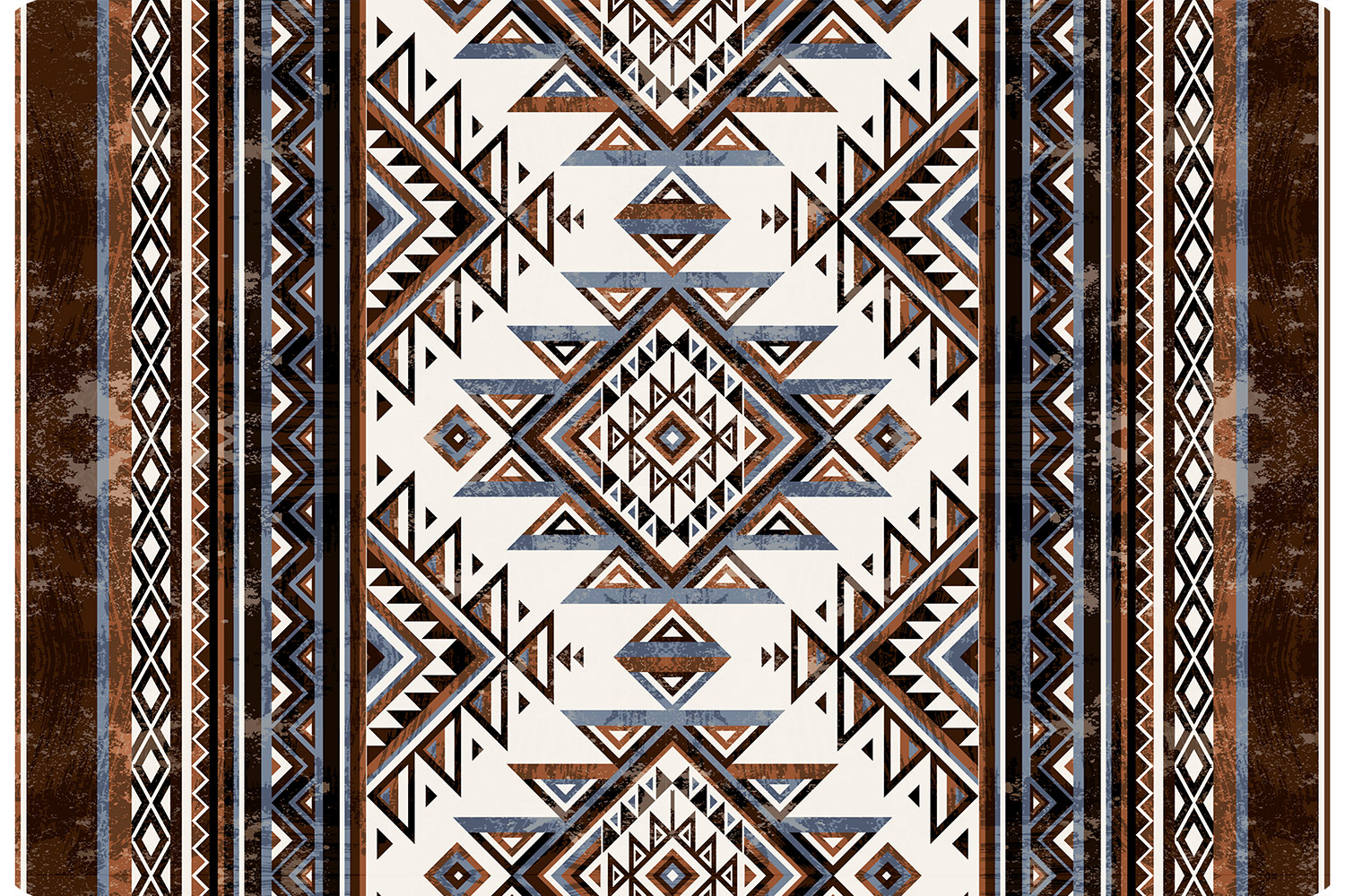 Echoes of the Range Santa Fe Quilting Cuddle&reg; Chocolate