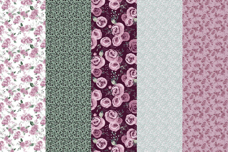 Garden 5-In-1 Quilting Cuddle® Berry