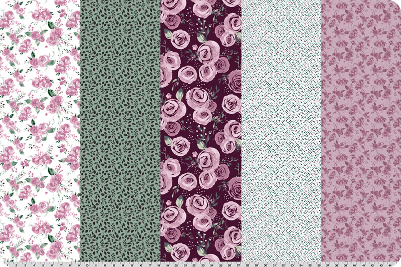 Garden 5-In-1 Quilting Cuddle® Berry