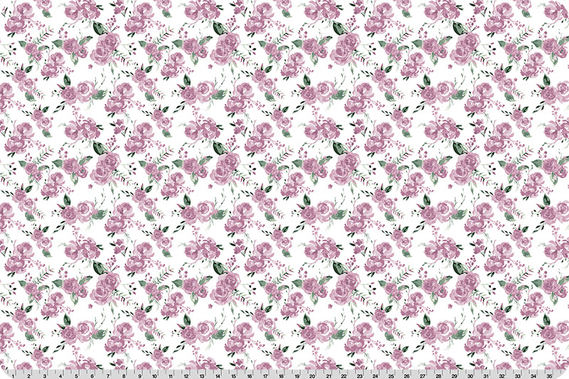 Garden Bouquet Quilting Cuddle® Snow